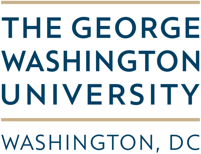 George Washington University logo.