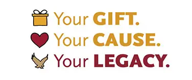 Boston College senior class gift social fundraising campaign page.