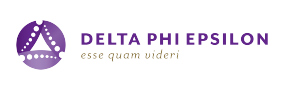 The Delta Phi Epsilon Educational Foundation logo.