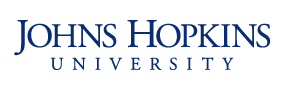 The Johns Hopkins University logo.