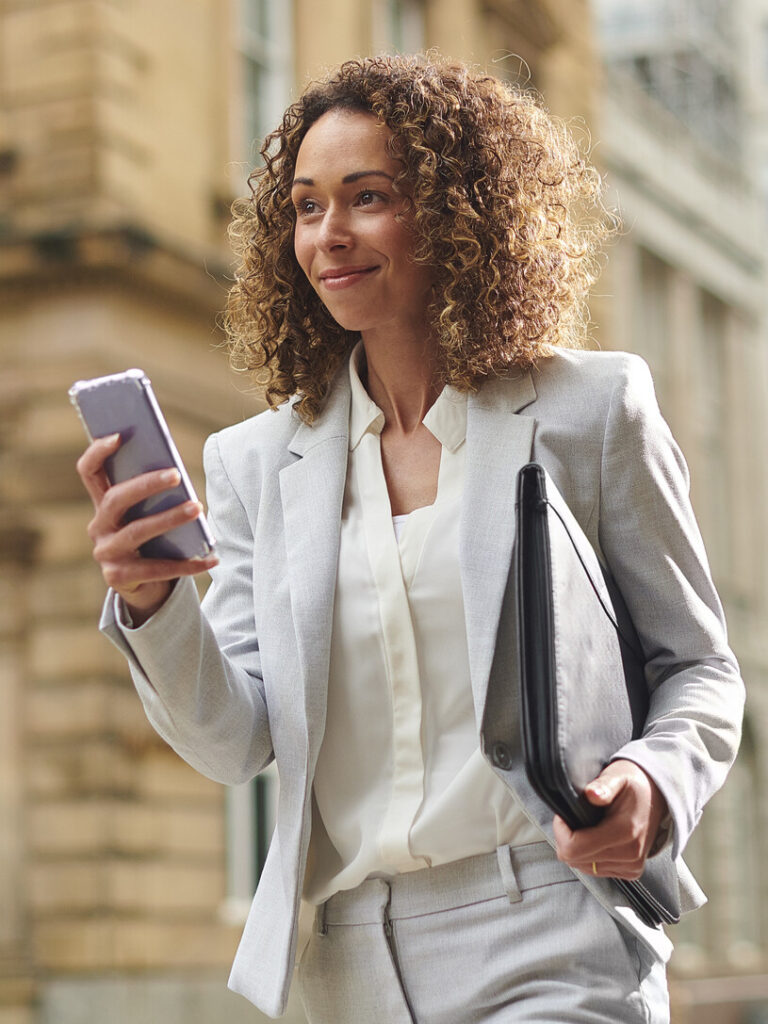 Gift officer who just completed her contact report using Contact Reports AI by GiveCampus.