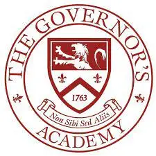 The govenor's academy school logo