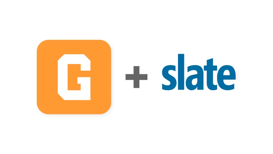 GiveCampus and Slate logos