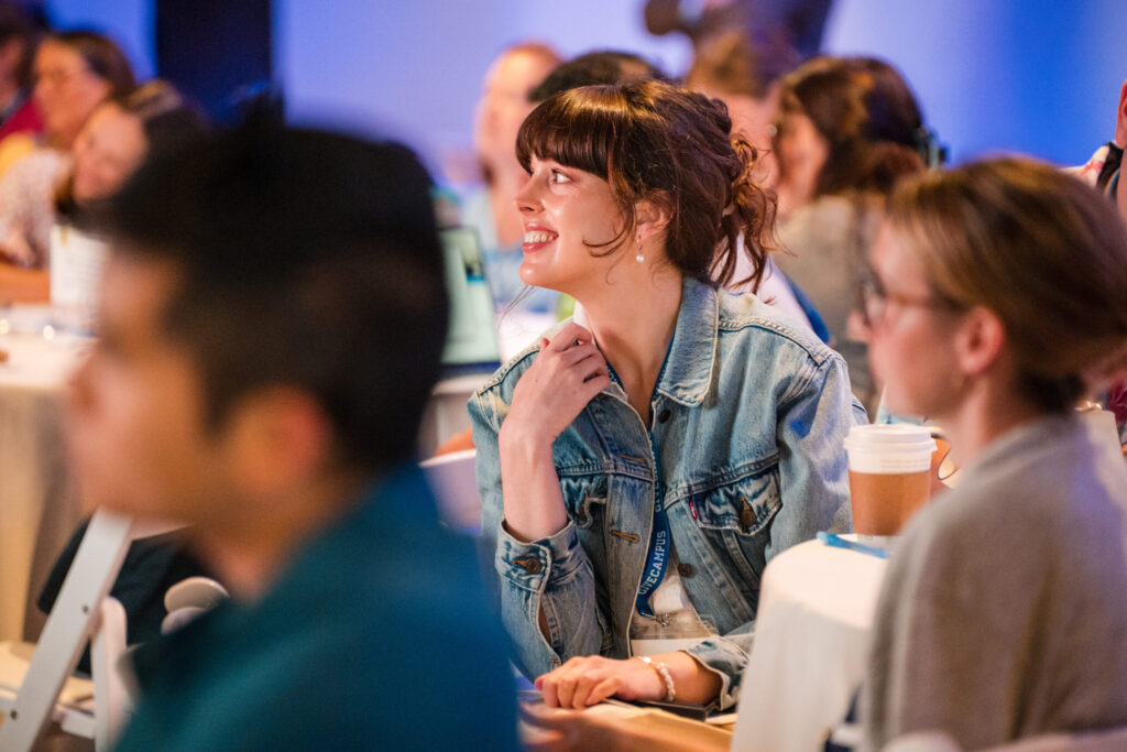 Closeup of audience at 2024 GCPC Conference