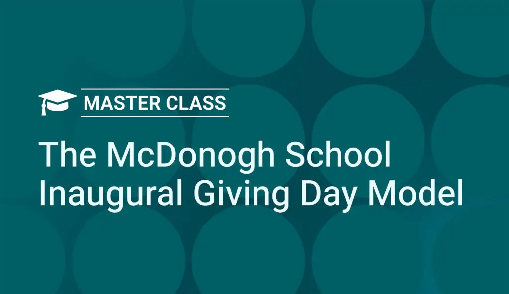 McDonogh School Master Class