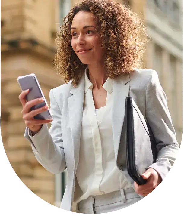 Gift officer who just completed her contact report using Contact Reports AI by GiveCampus.
