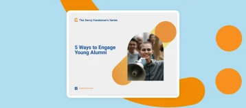 5 Ways to Engage Young Alumni ebook thumbnail.