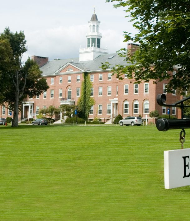 Colgate Hall on the Colby-Sawyer College campus.