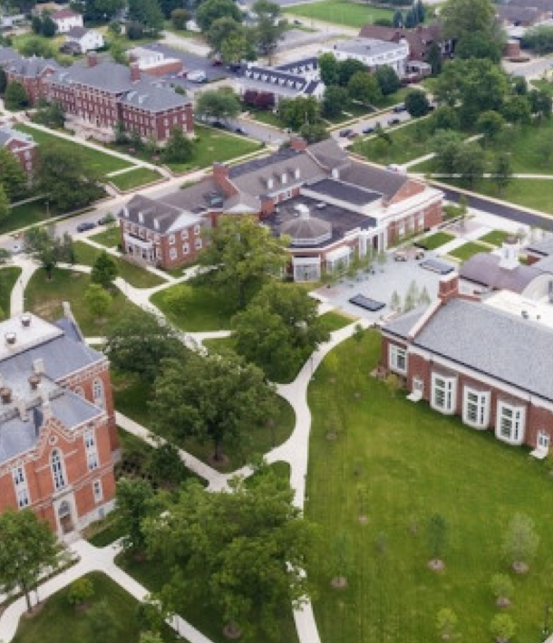 DePauw University Campus Shot