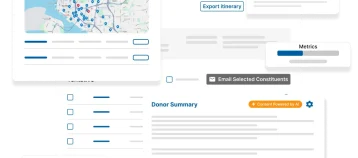 Composite of GC Gift Officer screen from user interface.