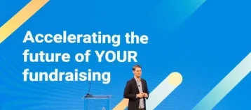 GiveCampus CEO and Co-Founder Kestrel Linder talks about the future of educational fundraising from the main stage at GCPC 2023.
