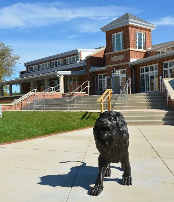 St. Andrew's Episcopal School exterior view of Student Center.