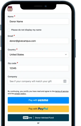 DAFpay on mobile
